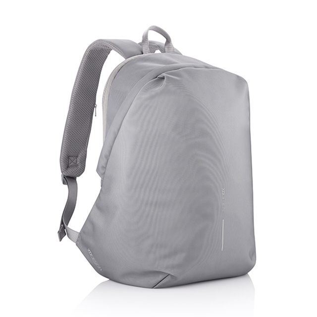 Bobby Soft Sustainable backpack, Grey|Bobby